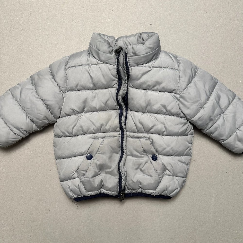 Puffy Coat with Fleece Lining